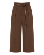 Culotte met ceintuur, bruin #brown #bruin