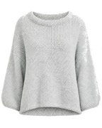 Oversized Trui Dames Driekwartmouw