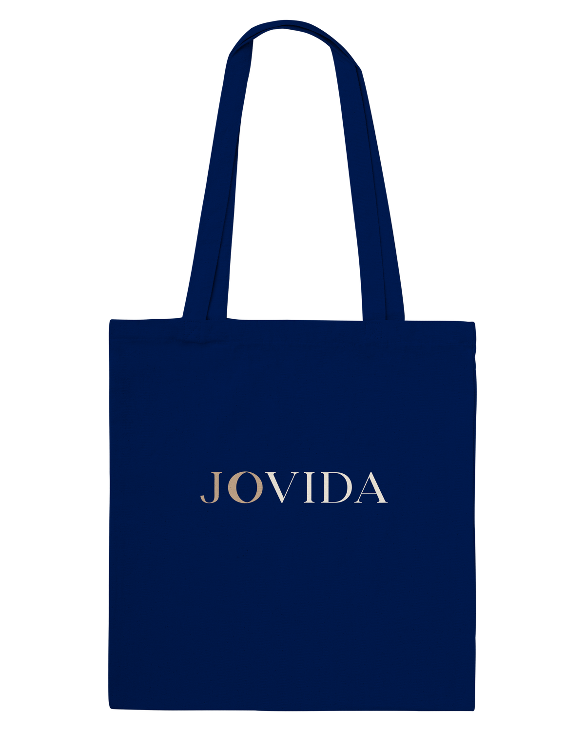 Jovida tote achterkant donkerblauw #navy #marineblauw