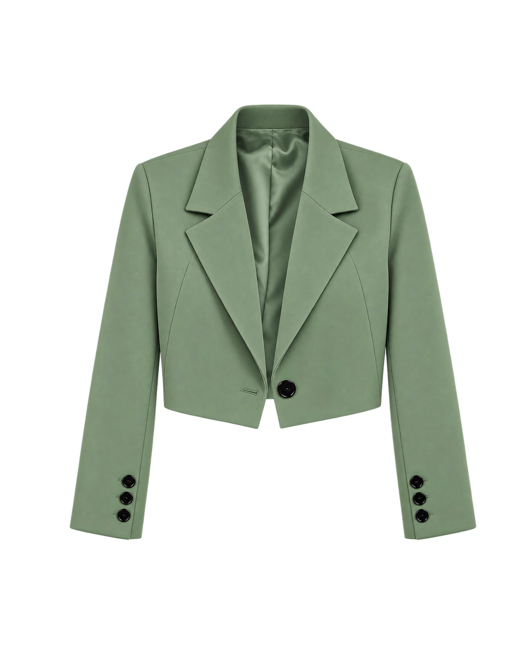Korte blazer, lichtgroen #light-green #lichtgroen
