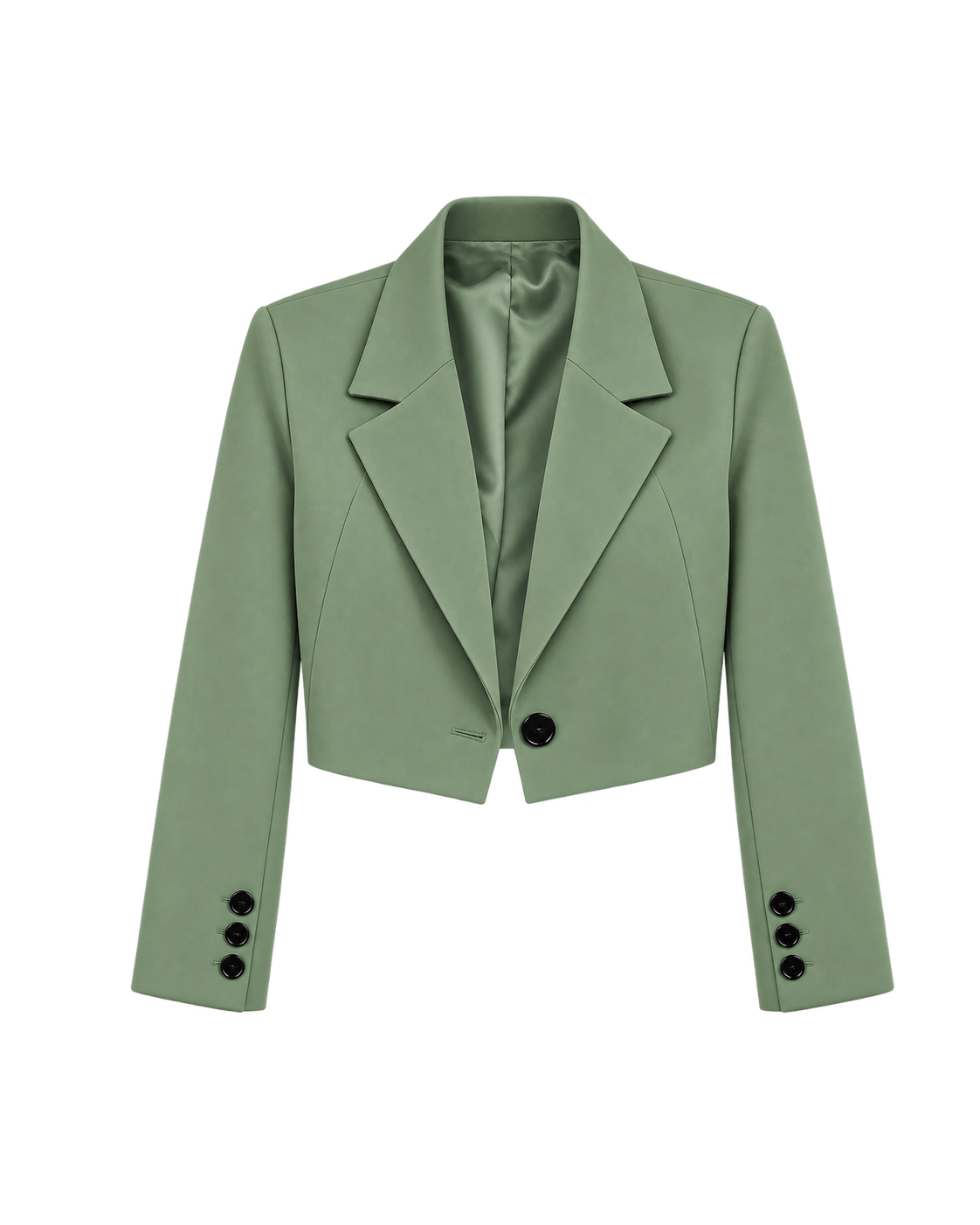 Korte blazer, lichtgroen #light-green #lichtgroen