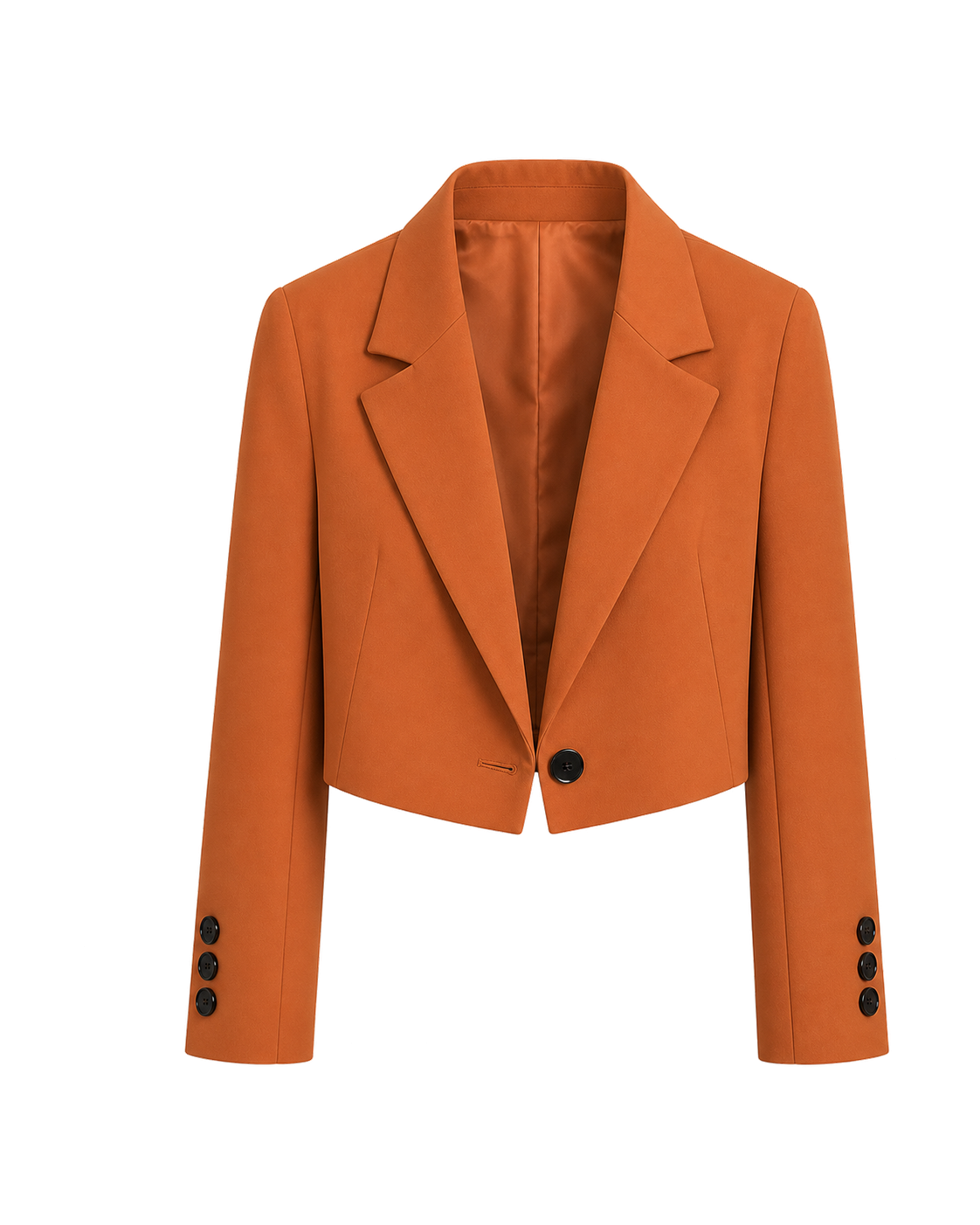 Korte blazer, oranje #orange #oranje