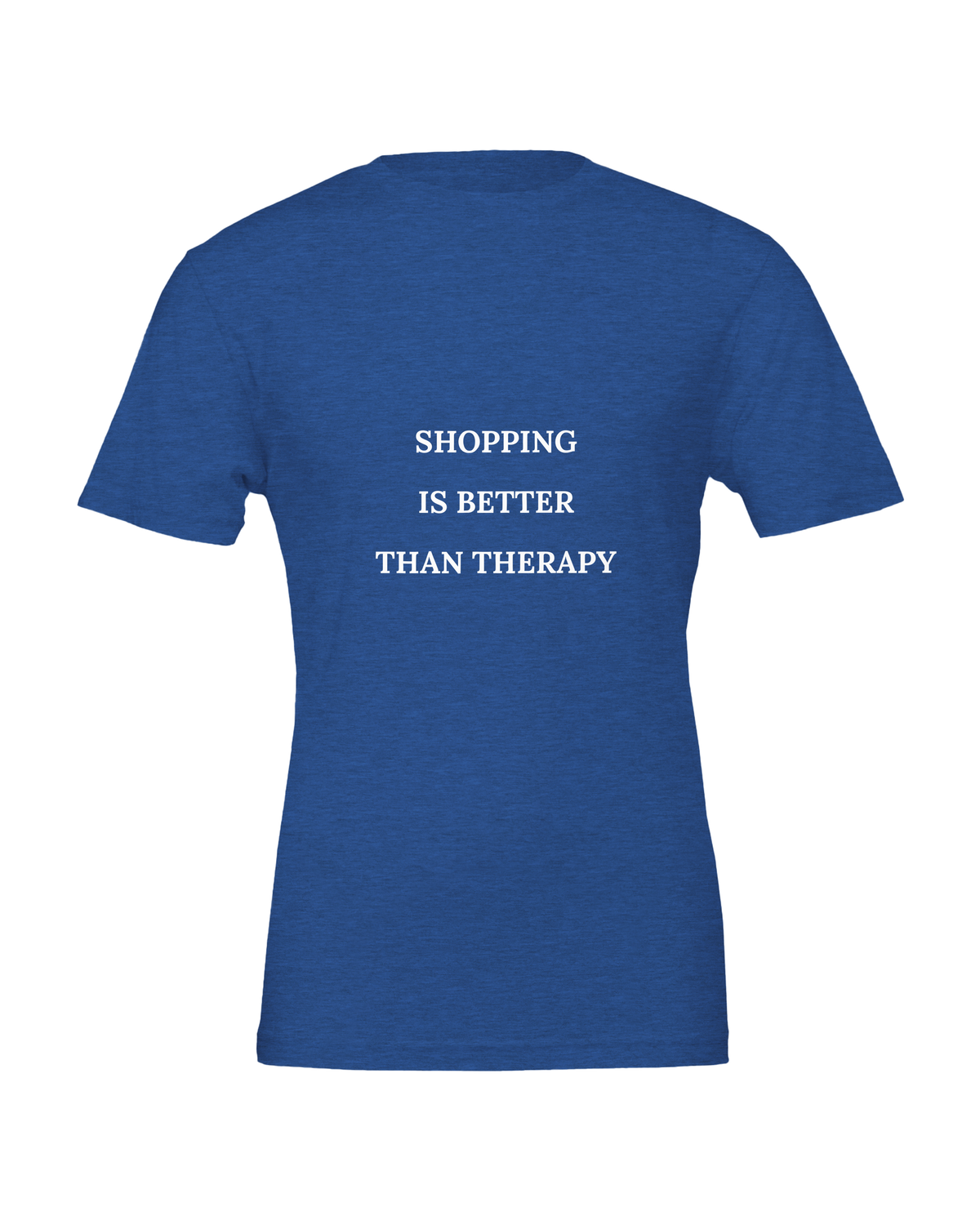 Jovida T-shirt met voorkantprint, koningsblauw #true-royal #koningsblauw