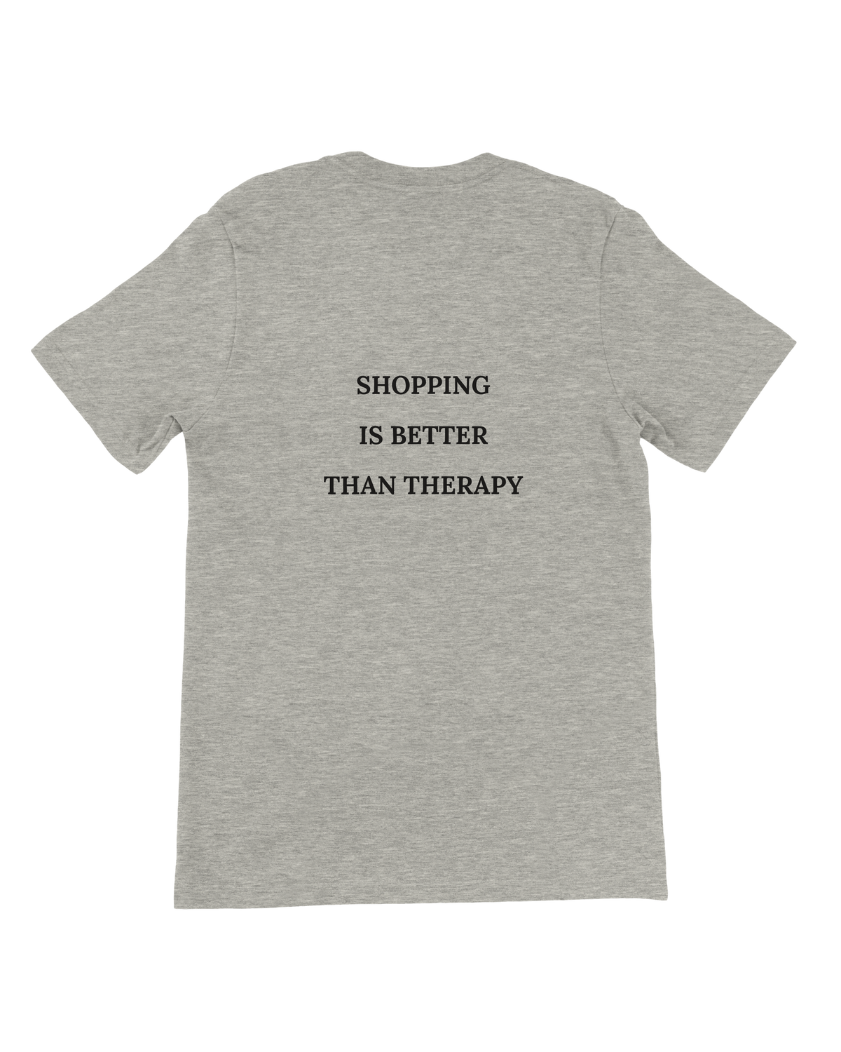 Jovida T-shirt met rugprint, grijs #ash #asgrijs