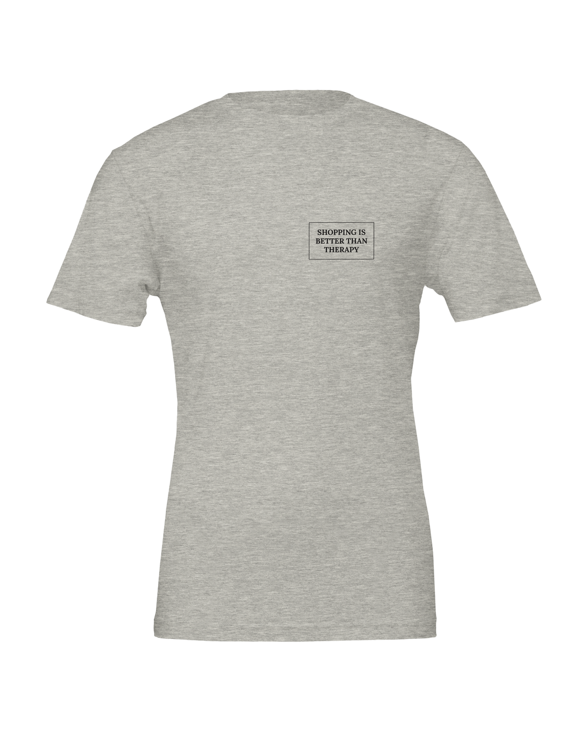 Jovida T-shirt met borstprint, grijs #ash #asgrijs