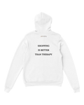 Jovida hoodie met slogan op de rug, wit #white #wit