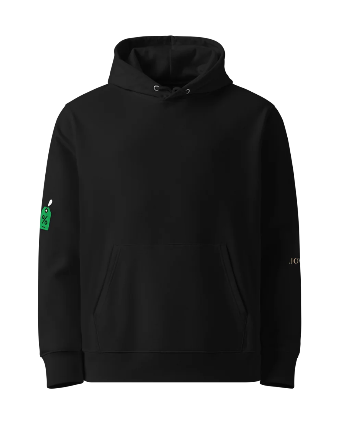 Hoodie Dames Oversized Rugprint Donker Shopping Is Better Than Therapy