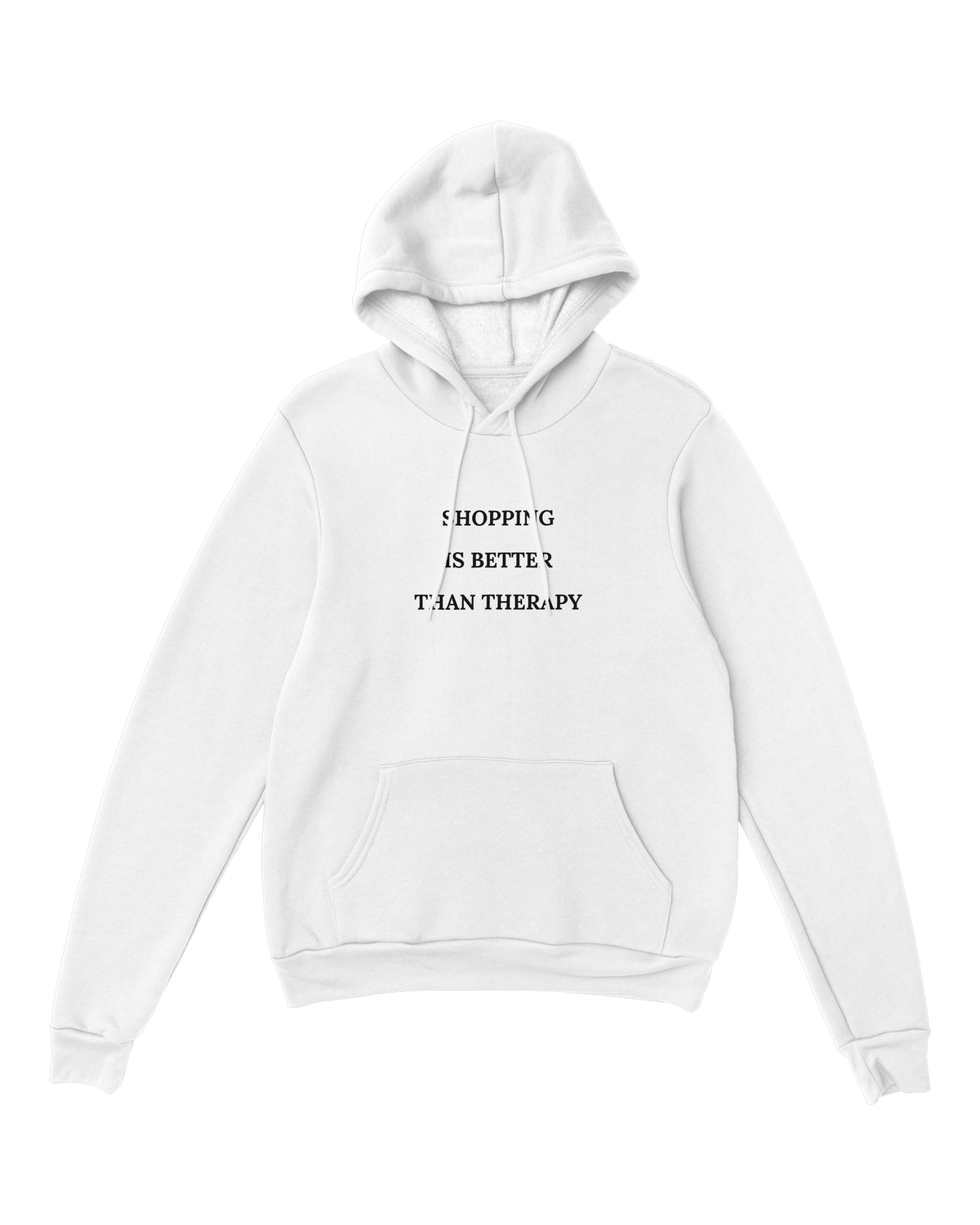 Jovida hoodie met print op de voorkant, wit #white #wit