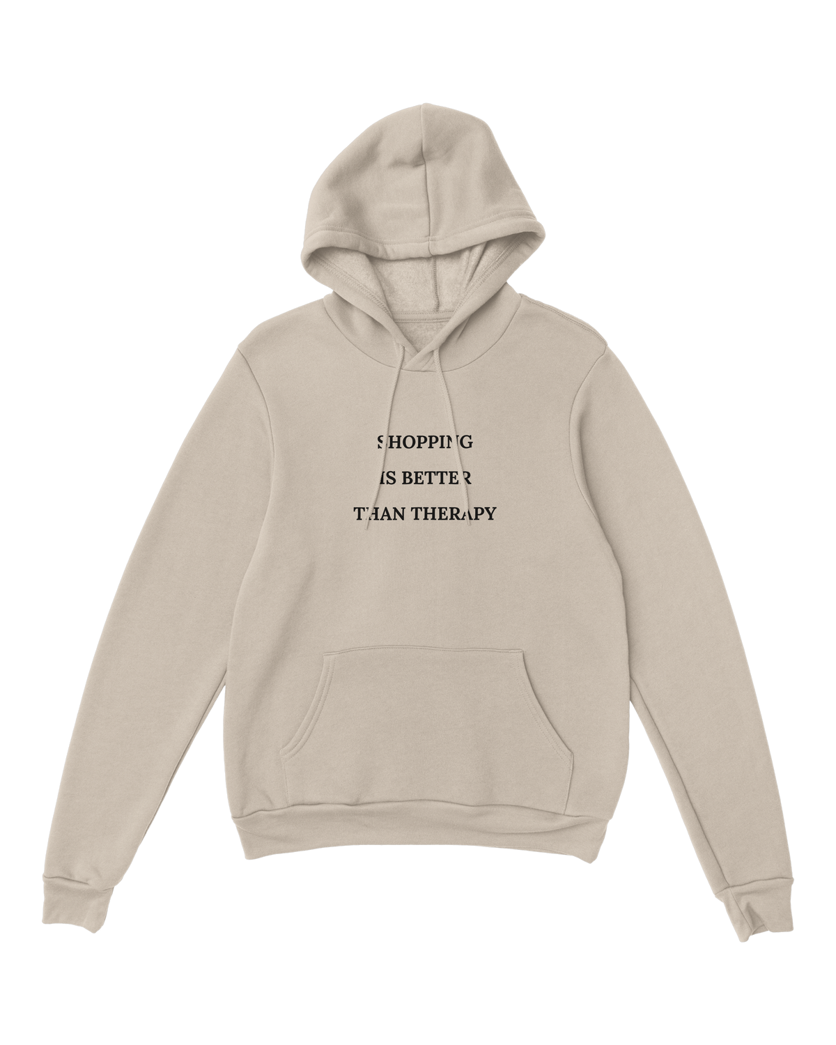 Jovida hoodie met print op de voorkant, zand #sand #zand