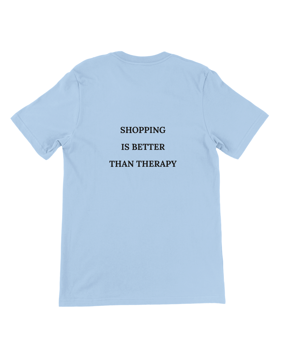Jovida T-shirt met rugprint, lichtblauw #baby-blue #babyblauw