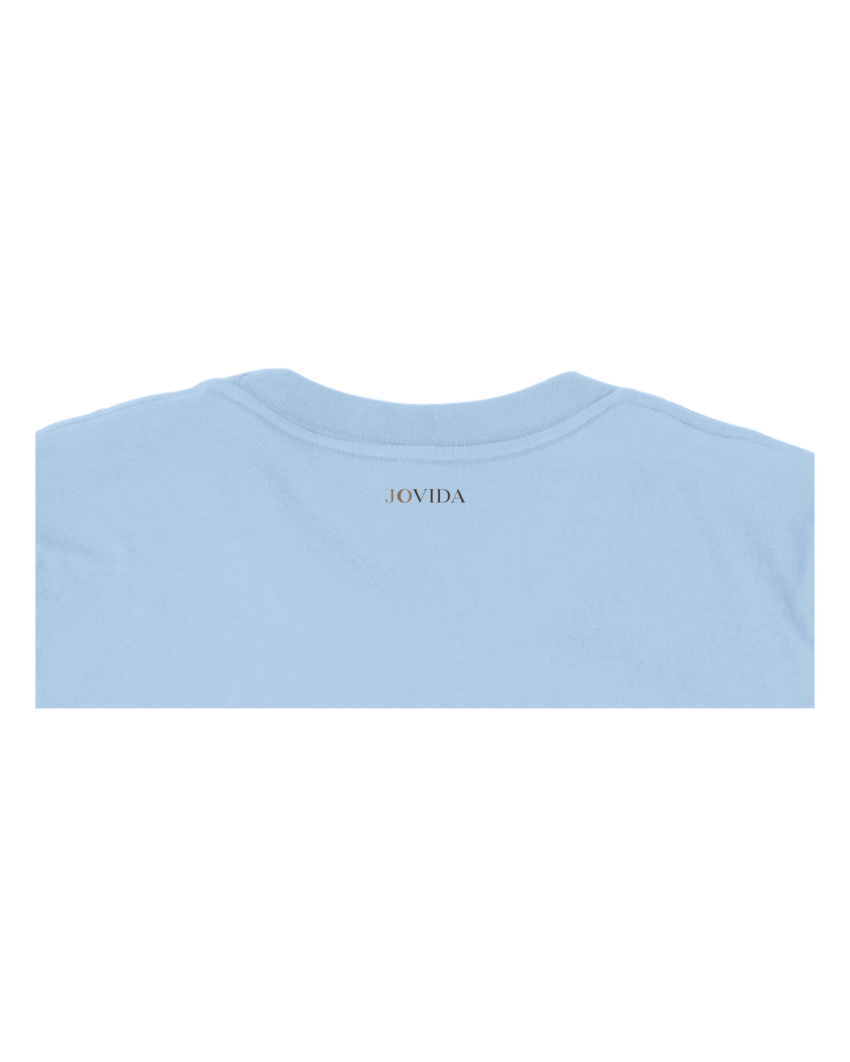 Jovida neklabel lichtblauw #baby-blue #babyblauw