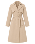 Lange Trenchcoat Dames met Ceintuur