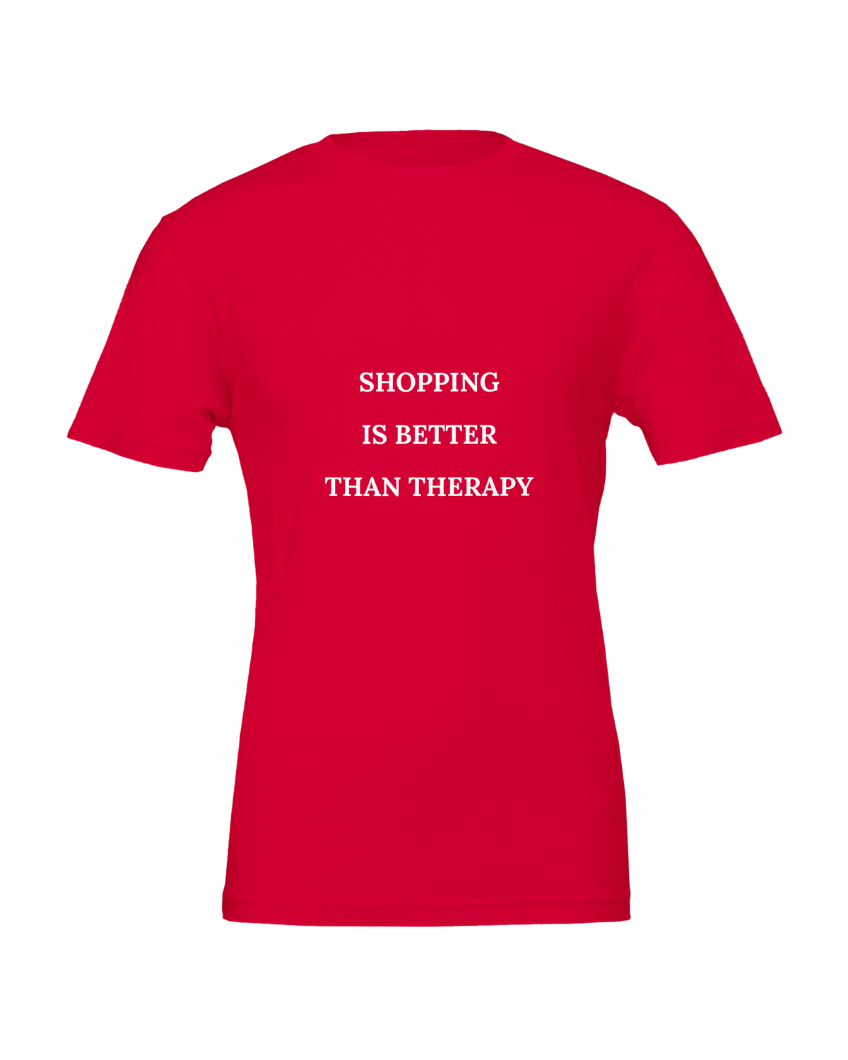 Jovida T-shirt met voorkantprint, rood #red #rood