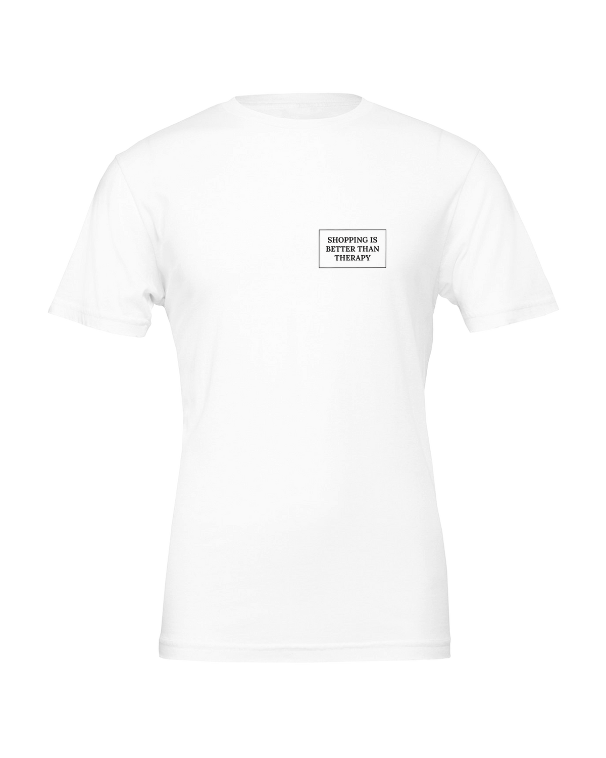 Jovida T-shirt met borstprint, wit #white #wit