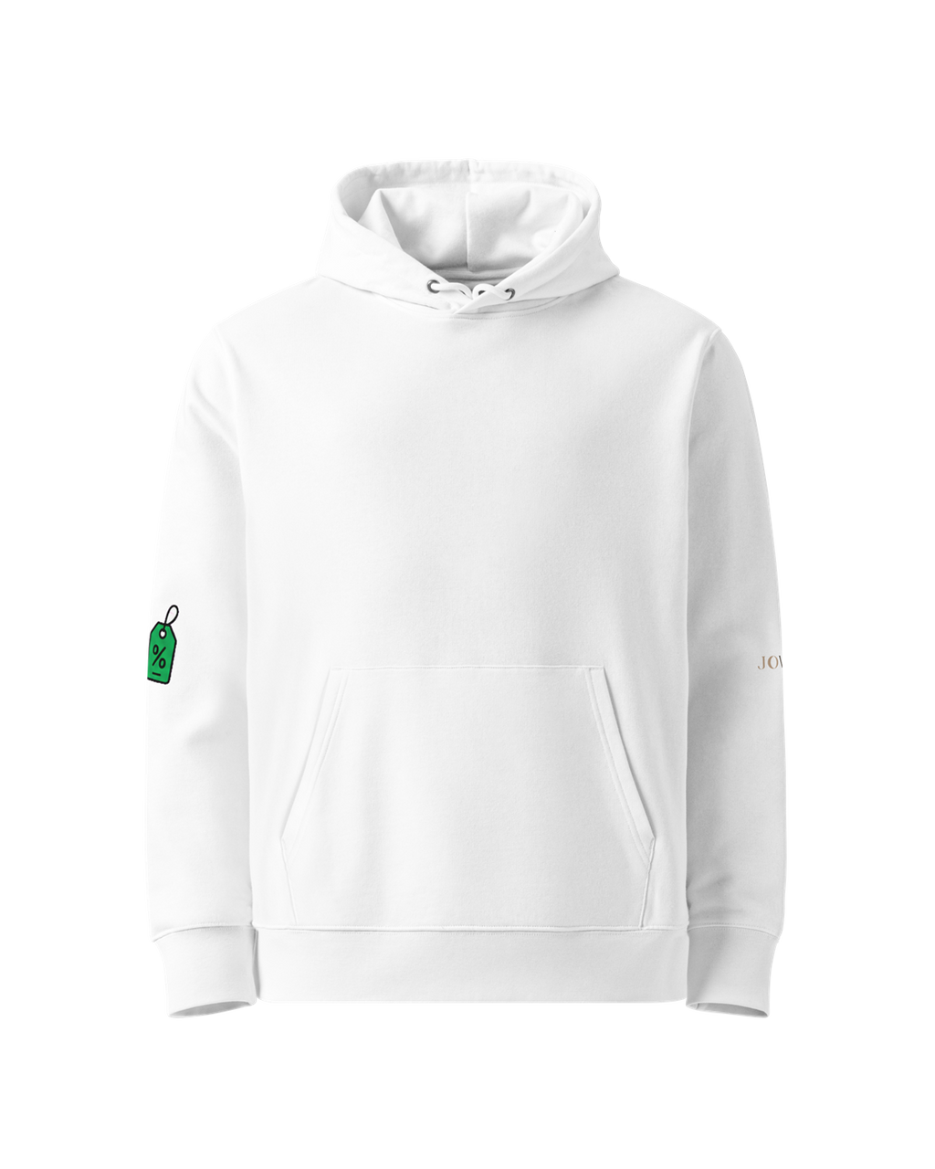 Hoodie Dames Oversized Rugprint Licht Shopping Is Better Than Therapy